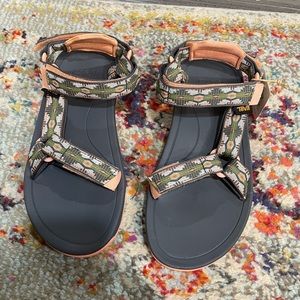 Teva Hurricane XLT 2 sandals.